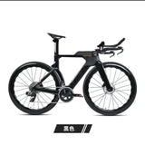 TWITTER T3 eTap AXS-24S Hydraulic Oil Disc Brake Fully Hidden Internal Wiring TT Timing Ironman Tricycle Carbon Fiber Bicycle