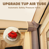 Tents for Camping, Blow Up Tent with Hand Pump, Easy Setup Inflatable Tent House, Waterproof Oxford Air Tent for Camping Adult,