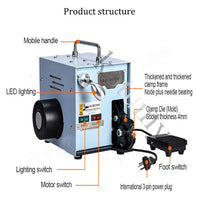 Terminal Crimping Machine, Wire Crimping Machine, Crimping Alicers, Cold Pressing Crimp Tool, 220V, 60W
