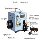 Terminal Crimping Machine, Wire Crimping Machine, Crimping Alicers, Cold Pressing Crimp Tool, 220V, 60W