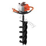 Terra Auger Máquina De Cavagem, 2-Stroke Post Hole Digger, alimentado a gás, Broca Ferramenta de Jardim, 71CC