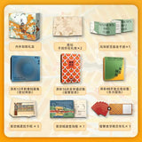 The most beautiful Chinese paintings: Dragon scales of heaven and earth, two volumes, spanning 1600 years, 106 art masters