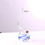 Titular criativo caneta mergulho, Titular decorativo caneta vidro em forma, Organizador De Mesa