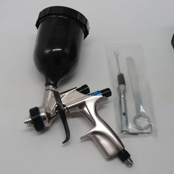 AOOKMIYA Tpaitlss DV1 Spray Gun and 600ml Cup 1.3 Nozzle For Water Based Air Filter Sprayer Gun/Air Tools/For Car Face Paint/Airbrush