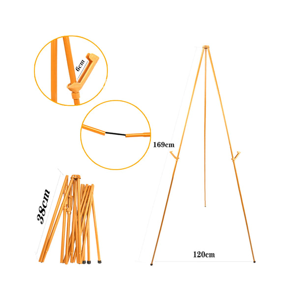 AOOKMIYA 10Pcs Mini Tripod Easels Small Display Stand Painting Holder