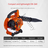 Two-Stroke Gasolina Air Blower para Jardim, Folha de gasolina, Snow Blower, canteiro de obras, soprando poeira