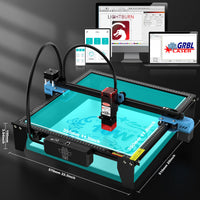 TwoTrees Laser Engraver TTS-55Pro or TTS-10 Pro Stainless Steel DIY Logo Printer Metal Laser Engraving Machine CNC Wood Cutting