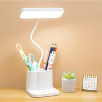 USB Learning Dormitory Bedroom Bedside Reading Night Light LED Desk Lamp Eye Protection Desk College Student Nightlights