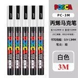 Uni Posca-Acrílico Marcadores Set, Marcadores, Art Marcador Canetas para Pintura de Rocha, Tecido Graffiti, Artistas Crafters Manga, 5 PCs, 8 PCs, 12 PCs, 16PCs
