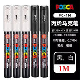 Uni Posca-Acrílico Marcadores Set, Marcadores, Art Marcador Canetas para Pintura de Rocha, Tecido Graffiti, Artistas Crafters Manga, 5 PCs, 8 PCs, 12 PCs, 16PCs