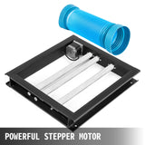 VEVOR 50W Laser Engraving Machine CO2 Laser Tube Cutting Machine USB Port CNC Router Cutter Specifical for Wood Laser Engraver