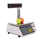 Veidt Weighing TM-Ab Digital Price Computing Scale 30 kg Fruit Vegetable Platform Label Cash Register Scale with Printer