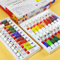 WINSOR & NEWTON Professional 24/18/12 Colors 12 ML Tube Oil Paints Art For Artists Canvas Pigment Art Supplies Drawing Set