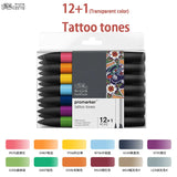 WINSOR & NEWTON Promarker 6/12/24/48/96 Colors Set Twin/ Double Tip Alcohol Based Marker Pens Design Pro Marker For Artists