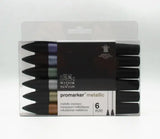 WINSOR & NEWTON Promarker Set Twin Tip Alcohol Based Marker Pens 6 Colors & 12 Colors Design Professional Marker For Artists