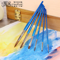 WINSOR&NEWTON mixed Mink hair Painter Paintbrushes watercolor gouache paint brush 4pcs/set or 6pcs/set