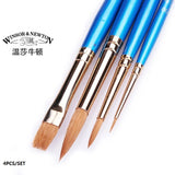 WINSOR&NEWTON mixed Mink hair Painter Paintbrushes watercolor gouache paint brush 4pcs/set or 6pcs/set