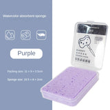 Watercolor Painting Sponge Boxed Special Water Chalk Strong Water Absorption Sponge Tool Art Supplies 1 Pc for Kids Students