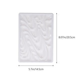 AOOKMIYA AOOKMIYA  Wave Palette Color Pallet Artist Gouache Mixing Tray Pallets Paint Paints Oil Watercolor Pigment Plate Board Imitation Ceramic
