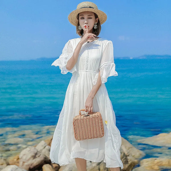 beach summer dresses 2020 The Coolest Summer White Dresses for 2021