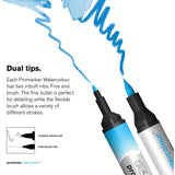 Winsor & Newton  24 Colors Basic Collection Promarker Watercolor Marker Double Tips