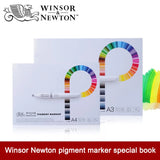 Winsor Newton 75g/m2 Professional Pigment Marker Book  50 Sheets A3/A4 Hand Painted Sketch Paper Office School Art Suppllies