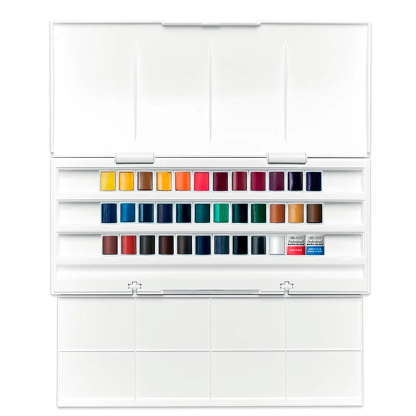 Winsor&Newton Cotman  36 Colors Solid Water Color Paint Pigment Studio Selection Set