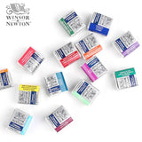 Winsor & Newton Cotman Solid Watercolor Paints Half Block Bright Delicate High Transparency Smooth Watercolor Painting Pigments