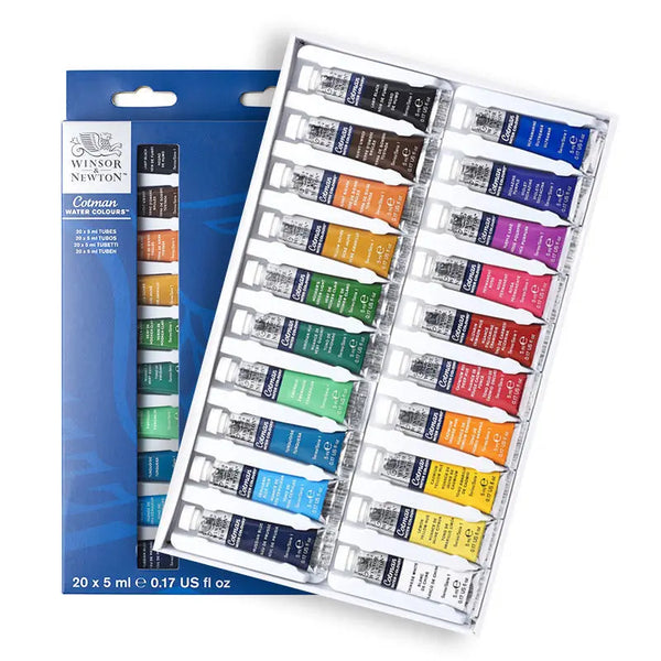 Windsor & Newton Professional Watercolor 12 Colors Set 5ml TUBES