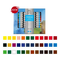 Winsor & Newton Professional Fine Water Color Set 12/18/24/36 Colours 10ML Watercolour for Beginner Painting Artists Drawing Art