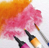 Winsor & Newton Promarker Baru Warna Seni Spidol Metalik Neon Sorot Kemasan Baru