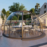 With Brand new high quality PC Home Dome Transparent Bubble Dome Tent For Dining Cafe/Villas/House/Resorts/