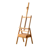 AOOKMIYA Wooden French Sketchbox Easel with Drawer Adjustable Studio Field Sketch Box Easel Easel Stand for Accessories Sketching Artist