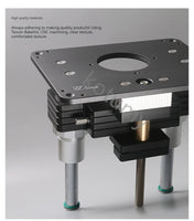 Woodworking Router Lift System, Alumínio Router Table, Inserir Placa, Bancada, Aparador, Gravura Machine Tool
