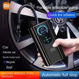 XIAOMI Inflator Pump 12V Portable Car Air Compressor for Motorcycles Bicycle Boat Tyre Inflator Digital Auto Inflatable Air Pump