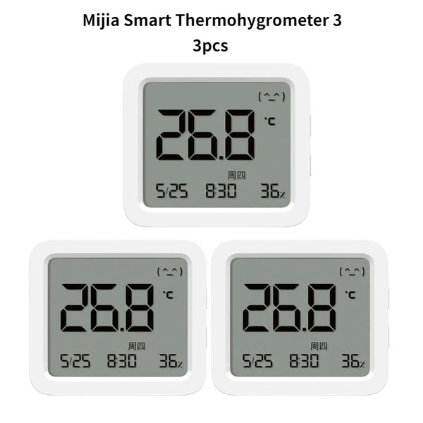 Wholesale Xiaomi-thermomètre et hygromètre intelligent sans fil, bluetooth,  capteur de température et humidité électronique, électrique, numérique,  fonctionne avec application Mijia, Thermometer 2, 3 pièces From  m.alibaba.com
