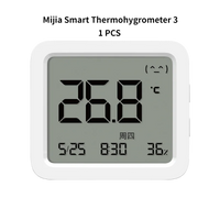 XIAOMI Mijia Smart Bluetooth Thermometer 3 Big LCD Wireless Electric Digital Hygrometer Temperature and Humidity 3 for Mijia APP