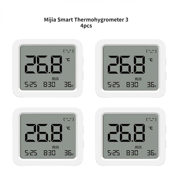 XIAOMI Mijia Smart Bluetooth Thermometer 3 Big LCD Wireless Electric D –  AOOKMIYA
