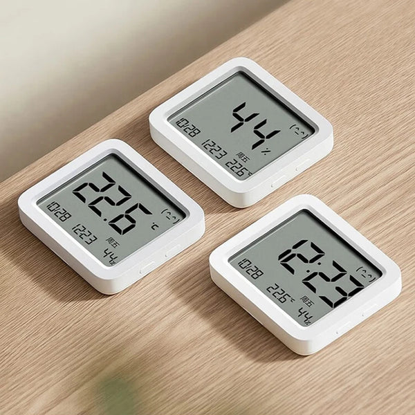 XIAOMI Mijia Smart Thermometer 3 Wireless Bluetooth LCD Thermo-Hygrome –  AOOKMIYA