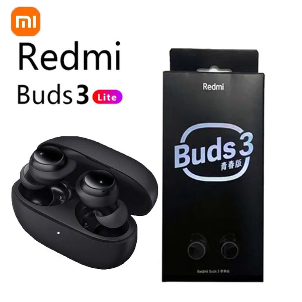 Xiaomi Redmi Buds 3 Lite TWS Bluetooth 5.2 Earphone Headset IP54 18 Hours  Battery Life Mi