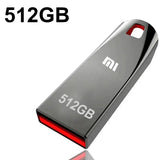 Xiaomi 2TB Metal Usb 3.0 Flash Drives High Speed Pendrive 1TB 512GB Usb Drive Portable SSD Memoria Usb Flash Disk TYPE-C Adapter