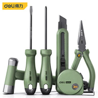 Xiaomi Deli Black Hand Tools 4/6 Pcs Set Multifunctional Electrician Portable Tool Sets Household Reparing Kits and Accessories