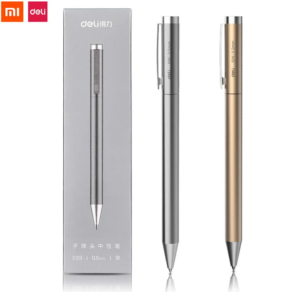 Xiaomi Deli Metal Sign Pen Ballpen Signing Pen Gel PREMEC