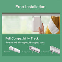 Xiaomi Mijia Curtain Companion Timing Switch Intelligent Linkage APP Curtain Automatic Opening Closing Multi-track Voice Control