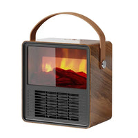 Xiaomi Mijia Electric Fireplace Flame Effect Home Heating Ceramic Heater Decorative Flame Fan Radiator Portable Fireplace
