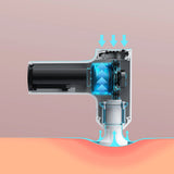 Xiaomi Mijia Mini Fascia Gun Muscle Massage Gun Electric Massager 3 Massage Heads Low Noise Type-C Charging Muscle Stimulator