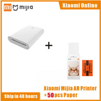 Xiaomi Portable Mini Printer Mijia Mi ZINK Photo Pocket Printer AR Video Thermal DIY Color Print Sticker Bluetooth 5 Mobilephone