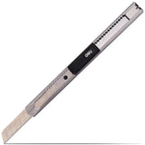 Youpin Deli Zinc Alloy Utility Knife Large Utility Knife Black Blade Small Utility Knife 30-degree Pointed Blade Wallpaper Knife