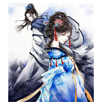 ZIG Kuretake High Quality Large-pan 48 Colors Solid Watercolor Paint Pigment, Sketch Drawing for Painting Art Supplies
