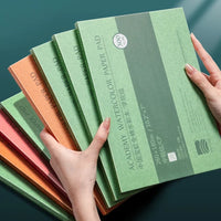 baohong Watercolor Paper 100% Cotton 300gsm 32K 8K 20Sheet Watercolor Painting Book Drawing Sketchbook For Artist Supplies